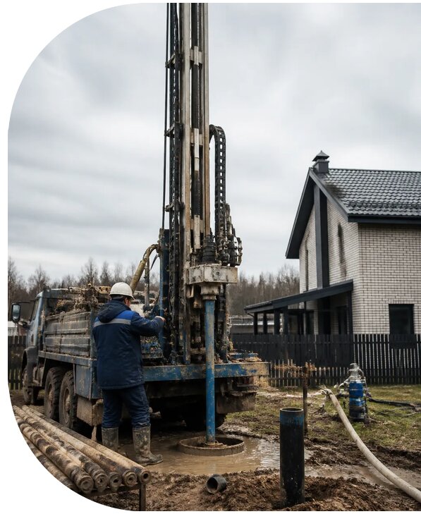 Бурение скважин на воду под ключ в Тамбове от 121848 р. | АПаруса-Тмб